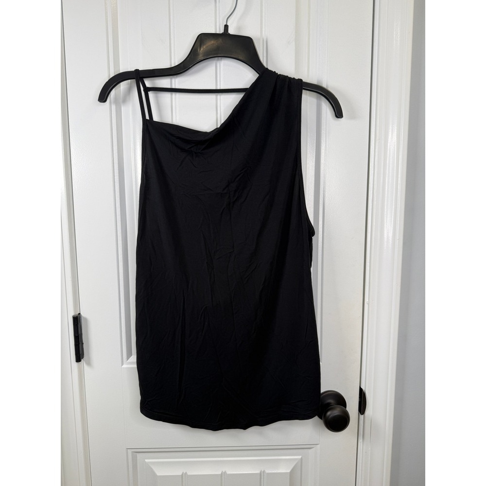 Lululemon Women Dare to Drop Tank Size 8 Black Quiet Luxury Modal Top - Picture 5 of 5